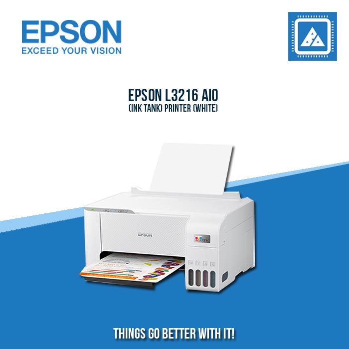 EPSON L3216 AIO (INK TANK) PRINTER (WHITE) EPSON L3216 AIO (INK TANK) PRINTER (WHITE)
